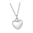 thumbnail image 3 of facefd Collier d'Urne Commémorative Ouvrante Mode Amour Coeur pour Fête L'action de Grâce Jour Argent, 3 of 9