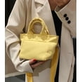 thumbnail image 5 of Kukuzhu Canvas Tote Handbag for Women Small Crossbody Bag Cute Shoulder Bag Casual Satchel Bag Mini Hobo Messenger Bag, 5 of 7