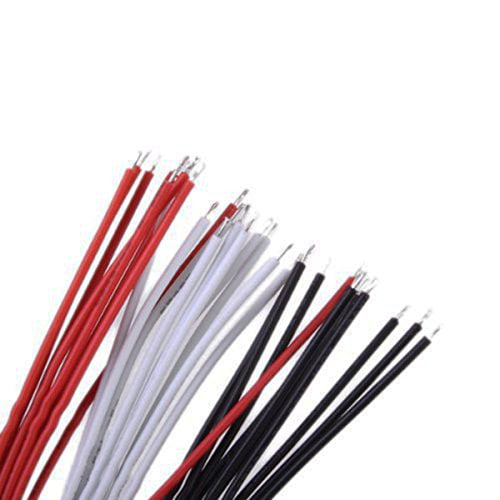 30pcs Guitar Pickup Lead Cable 22AWG Hookup Wire for Musical Instrument 
