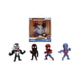 thumbnail image 1 of Set de figuras de acción Jada Toys Marvel Spider-Man, paquete de 4 unidades, 2.5 pulgadas, 1 of 4