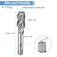 thumbnail image 2 of Uxcell Spiral Flute Thread Tap M20 x 2.5 Metric Machine Taps HSS6542 Uncoated, 2 of 6