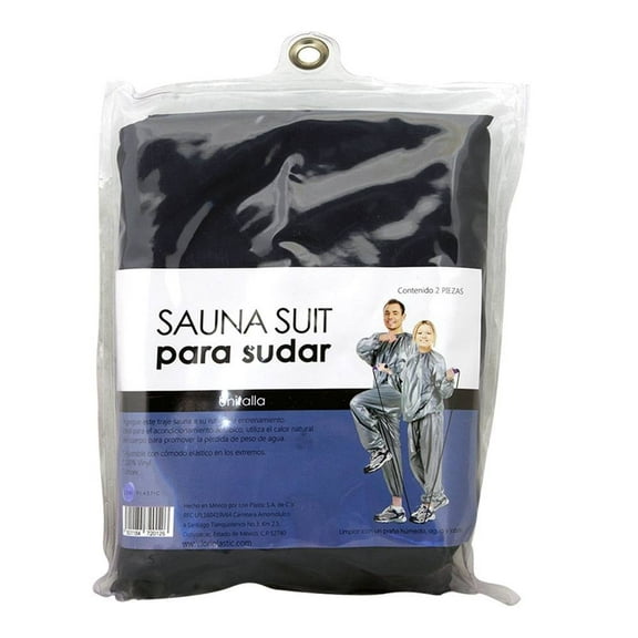 Sauna Suit para Sudar Lori Plastic Unitalla 2 Piezas