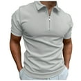 thumbnail image 1 of Playeras De Hombre Camiseta Informal De Verano De Manga Corta Con Cuello Redondo Y Estampado De Letras Y Caras Para Hombre, 1 of 5
