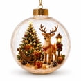 thumbnail image 6 of Clearance Glowing Christmas Story Ornament Christmas Tree Moose Decoration Hanging Ball Mini Holiday Decor for Tree Window Mantel Shelf Festive Keepsake Gift, 6 of 6