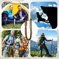 thumbnail image 4 of Sportteer Heavy Duty Paracords Keychain Rust-proof Keychain Portable Braided Lanyard for Outdoor Activities Heavy Duty Paracords Lanyard with Buckle Keychain, 4 of 10