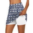 thumbnail image 3 of Ekouaer Women's Everyday Skort with Built-in Shorts Any Activities Light Summer Skirts Workout Gym, 3 of 6