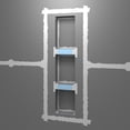 thumbnail image 3 of Wedi "Lean Preformed Vapor-Resistant Waterpoof Shower Niche Combo Niche (16 in X 42 in) with Adjustable Shelf for Tiled Shower Surrounds (US3000024), 3 of 5