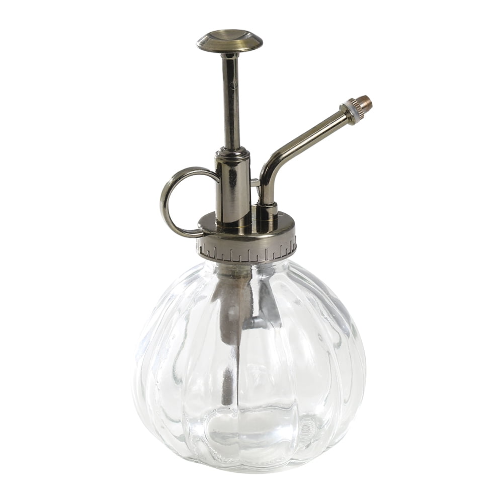 K-Cliffs Vintage Clear Glass Plant Mister, 4.5" L x 3.5" W x 6.3" H, 1 Piece, 1 Pack