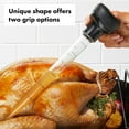 thumbnail image 2 of OXO SoftWorks 1.5 oz Baster with Cleaning Brush – Heat-Resistant, Flat Bulb, Easy-Grip, 2 of 5