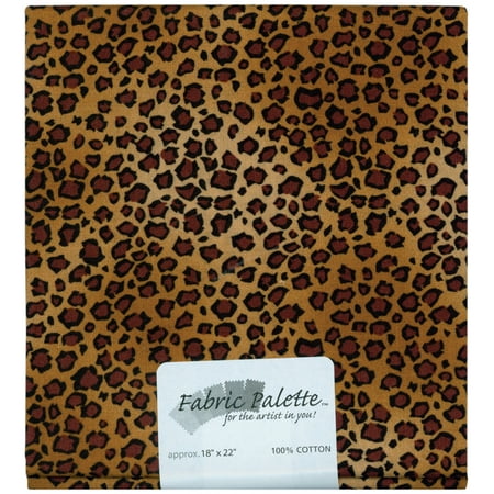 Fabric Palette Precut 18"X21" 1/Pkg-Novelty Skins - Cheetah