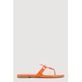 thumbnail image 2 of Women's Faux Leather Cut Out Pendant Thong Sandals, 2 of 3