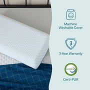 Lucid Cooling Charcoal Gel Memory Foam Pillow, Queen