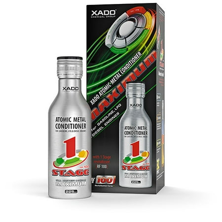 Xado Atomic Metal Conditioner Maximum with 1 Stage Revitalizant Treatment and Additive for Gasoline LPG and Diesel (Best Diesel Fuel Conditioner)