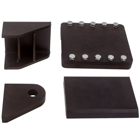 maXpeedingrods Log Splitter Slide Wedge Push Plate Set for 6'' Beam Hydraulic Cylinder Mount