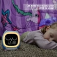 thumbnail image 4 of Addo Kids Alarm Clock,Sunrise/Sunset Simulation Bedside Lamp, Grow Children's Clock Trainer,White Noise Sleep Sounds Wake Up Clock Owl iTOMA CKS912, 4 of 7