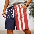 thumbnail image 2 of FUZHIQ Mens Shorts Casual 10 Inch Inseam Elastic Waist Workout Shorts Comfortable Summer Beach Shorts Sports with Pockets,XXXXXXL, 2 of 4