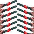 thumbnail image 1 of 12 pulseras navideñas con forma de bofetada, pulseras navideñas con forma de bofetada, pulseras a presión para regalos de fiesta para niños, 1 of 5