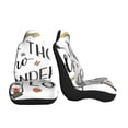 thumbnail image 3 of Sikiie Not All Those Who Wander Are Lost 3 Car Seat Covers 2PCs Front Car Seat Covers Universal fit for Most Cars SUVs and Trucks-2 PCS, 3 of 9
