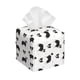 thumbnail image 1 of Balery Border Collie Dog Porta Pañuelos de Cuero con Estampado – Funda Moderna Cuadrada para Caja de Pañuelos, Dispensador 5x5x5'', 1 of 7