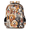 Green, variant on Red Lobster Travel Backpack for Adults, Multi-Functional Casual Daypack with Adjustable Shoulder Straps, Black and White Stripes Laptop Bag for Work Outdoor