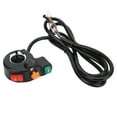 thumbnail image 2 of Handlebar Horn Turning Light Switch Handlebar Electric Motorcycle Switch 3 In 1 3 In 1 Handlebar Switch Motorbike Switch For Horn Turn Light Headlamp Motorbike Handlebars Switch 3, 2 of 8