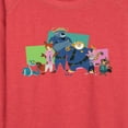 thumbnail image 2 of Zootopia 2 - Nick, Judy, And Friends - Women's French Terry Long Sleeve Pullover, 2 of 4