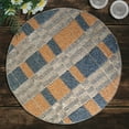 thumbnail image 6 of Silver Gray Beaded Placemats Set of 8 for Dining Coffee Table Scratch Heat Stain Resistant Charger Kitchen Decor Durable Tablemats - Fall Autumn Thanksgiving Holiday - 14 Inches, 6 of 8