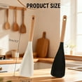 thumbnail image 7 of 2026 New Cedar and Ash Spoon, Cedar and Ash Spoonula, Multifunction Spatula Cooking Spoon, Silicone Spoon for Mixing Scoop and Scrape (2PC-A), 7 of 7