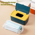 thumbnail image 6 of ABPETE Tissue Box with Lid, Modern Desktop Tissue Box Holder, Facial Tissue Dispenser Box, Cover Holder Napkin Organizer Wet Tissue Box with Lid Rectangular Storage Box Tissue Dispenser Box, 6 of 9
