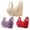 Red, variant on nerohusy Comfortable Daisy Bra for Seniors,3 Pack Elderly Women Button Front Closure Bras 2024 New Comfortable Front Closure Button Bra Cotton Bras for Older Women,Red,Purple,Khaki,Red,S