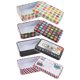 thumbnail image 2 of 4 mini cajas de lata de hierro para guardar joyas, tarjetas, monedas, bolsas rectangulares, mini cajas portátiles, contenedores vacíos para manualidades, jabón, menta, galletas, etc, 2 of 8