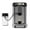 gray gun plating, variant on Fully Automatic Espresso Machine, Touch Screen, Drip Coffee Maker with 750ml Milk Container for Cappuccinos and Lattes, Dairy or Non-Dairy, Integrated Grinder, Hands-Free Frother