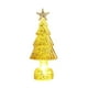 thumbnail image 2 of Adorno de escritorio para árbol de Navidad brillante | Acento decorativo de luces nocturnas LED | Plástico multicolor, 15x5cm | Ambiente festivo de las fiestas | Regalo único, decoración del hogar, 2 of 6