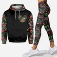 thumbnail image 3 of 2024 ángulo 3D sudadera con capucha conjunto de mujeres pantalones de yoga deportes yoga sudadera con capucha polainas moda ropa deportiva mujer ropa Y2K, 3 of 5