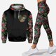 thumbnail image 3 of 2024 ángulo 3D sudadera con capucha conjunto de mujeres pantalones de yoga deportes yoga sudadera con capucha polainas moda ropa deportiva mujer ropa Y2K, 3 of 5