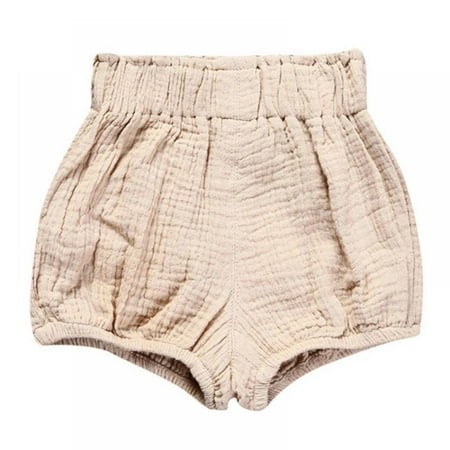 

Unisex Baby Girls Boys Cotton Linen Blend Bloomer Shorts