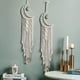 thumbnail image 2 of Atrapasueños Luna Atrapasueños Estrella con Luces Decoración de Habitación de Niña Macramé Colgante de Pared Atrapasueños Niña Decoración de Pared con Luz Tapiz Boho Cuerda Arte Decoración de, 2 of 8
