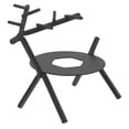 thumbnail image 3 of FUTUREORYY 1ensemble Chauffe-Cire en Fer Noir Compact Vintage pour Extérieur et Maison, 3 of 7