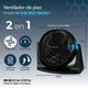 thumbnail image 2 of Ventilador de piso pared 2 en 1 turbo fan de 8 pulgadas 3 velocidades Negro BV-8 Beckon Beckon Beckon BV-8, 2 of 9