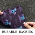 thumbnail image 6 of Dark Purple Cartoon Unicorn Pattern Door Rugs,Washable Non Slip Door Mats Indoor,Decorative Door Mats,Entry Mat Indoor for Entrance,Bedroom,Kitchen,Bathroom,16"x47", 6 of 6