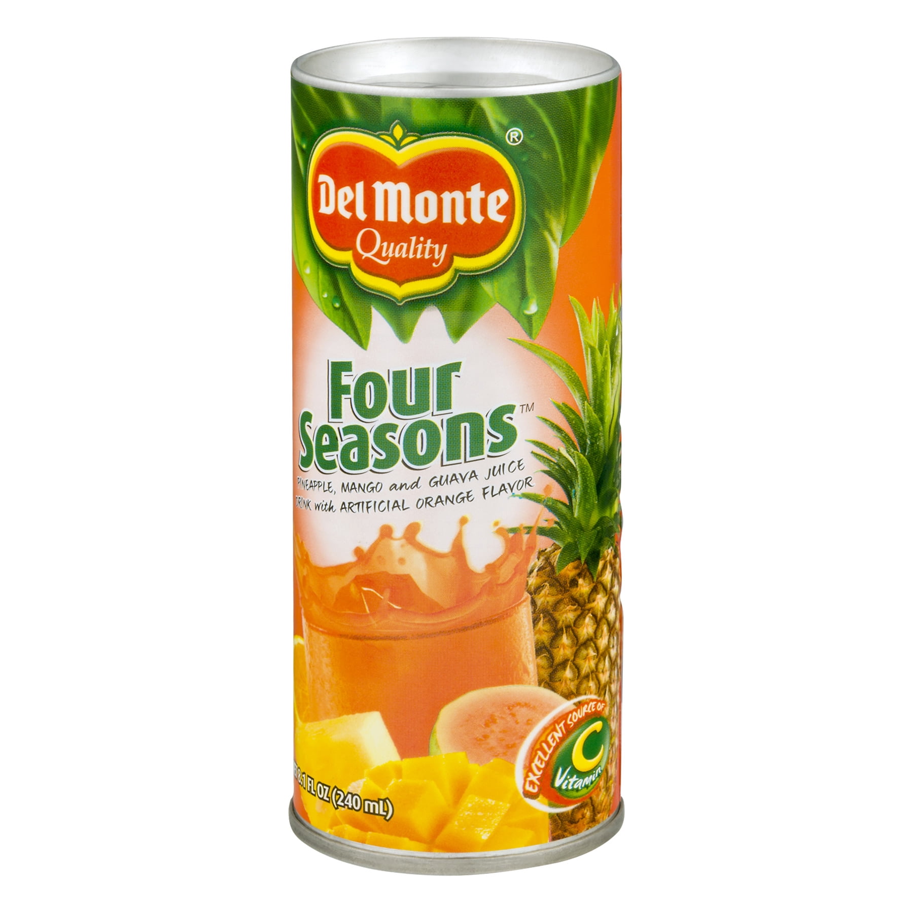 Del Monte Juice, Four Seasons, 8.1 Fl Oz