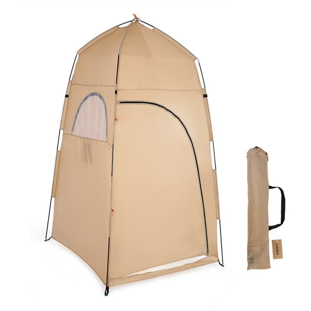Shower Tents for Camping, Bath Changing Fitting Room, Shelter Camping Beach Privacy Toilet( 120*