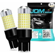 JDM ASTAR Extremely Bright 144-EX Chipsets 7440 7441 7443 7444 992 White LED Bulbs with Projector For Backup Reverse Lights