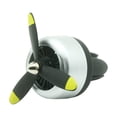 thumbnail image 2 of Ohmyroo Fighter Plane Car Aromatherapy Vent Clip Spinning Propeller Air Freshener Decor, 2 of 3