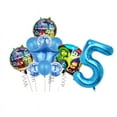 thumbnail image 1 of Disney Inside Out 2 Birthday Decorations Joy Anxiety Cartoon Anime Party Balloons Tableware Plate Banner Decor For Children, 1 of 7