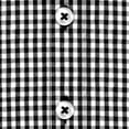 thumbnail image 3 of Creative Knitwear Infant and Toddler Long Sleeve Button Down Dress Shirt- Black, Gingham- Sizes 12M - 4T, 3 of 5