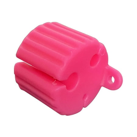 Miulika Fishing Rod Fixed Ball Fishing Tube Connector Pole Clip Fishing Rod Holder Portable Rod Bundle Balls for Boat Fishing Outdoor Pink