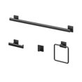 thumbnail image 3 of Gatco 4055MX Elevate Bathroom Robe Hook, Matte Black, 3 of 5