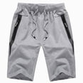 thumbnail image 4 of Birdeem Mens Shorts Mens Spring/Summer Sweatpants with Pocket Drawstring Loose Mens Quarter Pants, 4 of 12