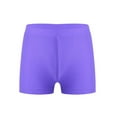 thumbnail image 5 of MSemis Kids Girls Athletic Boxer Shorts for Swimming Dancing Gymnastics Active Boyshorts Light Purple 10, 5 of 6